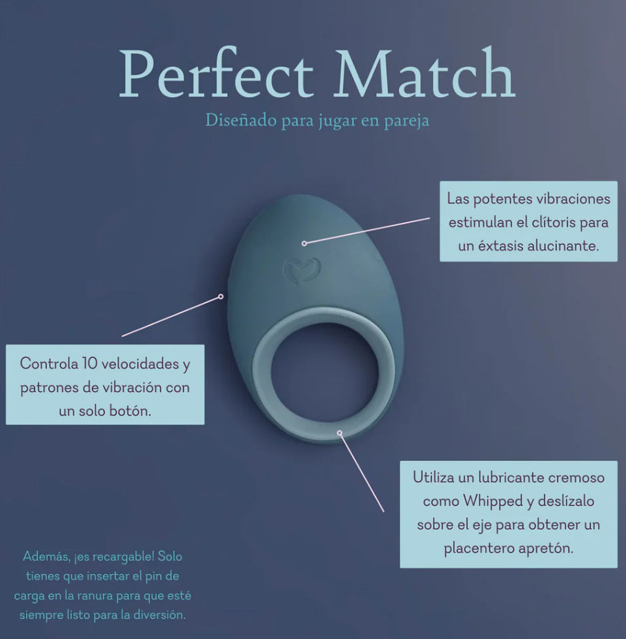 Perfect Match
Vibrating Cock Ring